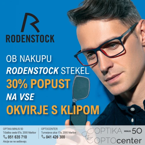 Optocenter | Optika Minus 50 - Ponudba, ki je ne smete zamuditi